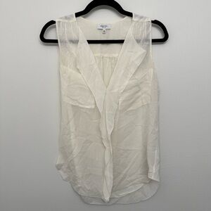 Aritzia Babaton silk sleeveless blouse